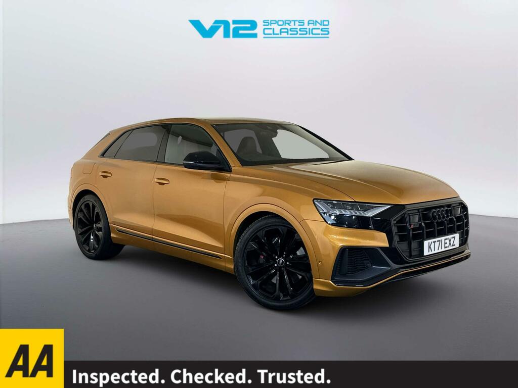 Audi SQ8 4.0 Tfsi V8 Black Edition Tiptronic Quattro Euro 6 Orange
