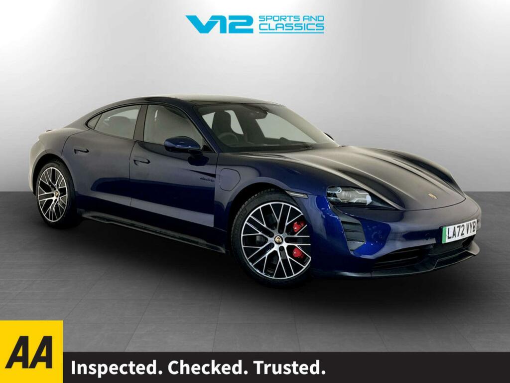 Porsche Taycan Performance Plus 93.4Kwh Gts Saloon A Blue