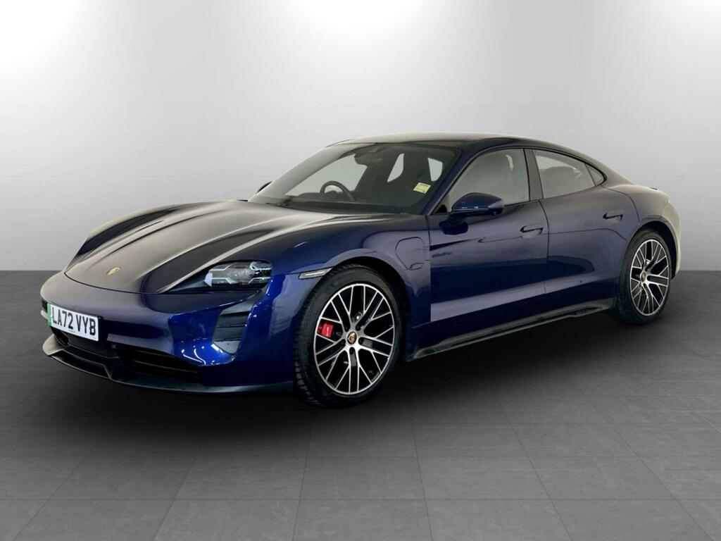 Porsche Taycan Performance Plus 93.4Kwh Gts Saloon A LA72VYB Blue #4