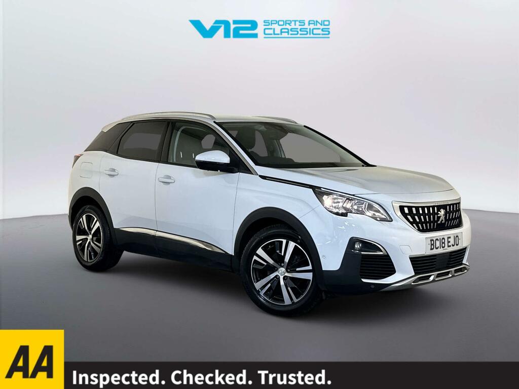 Peugeot 3008 1.2 Puretech Allure Suv Euro 6 White