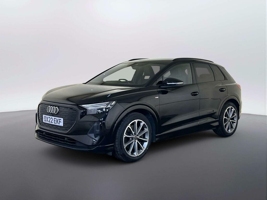 Audi Q4 E Tron 40 Edition 1 Suv 82Kwh 204 Ps DX22EKF Black #4