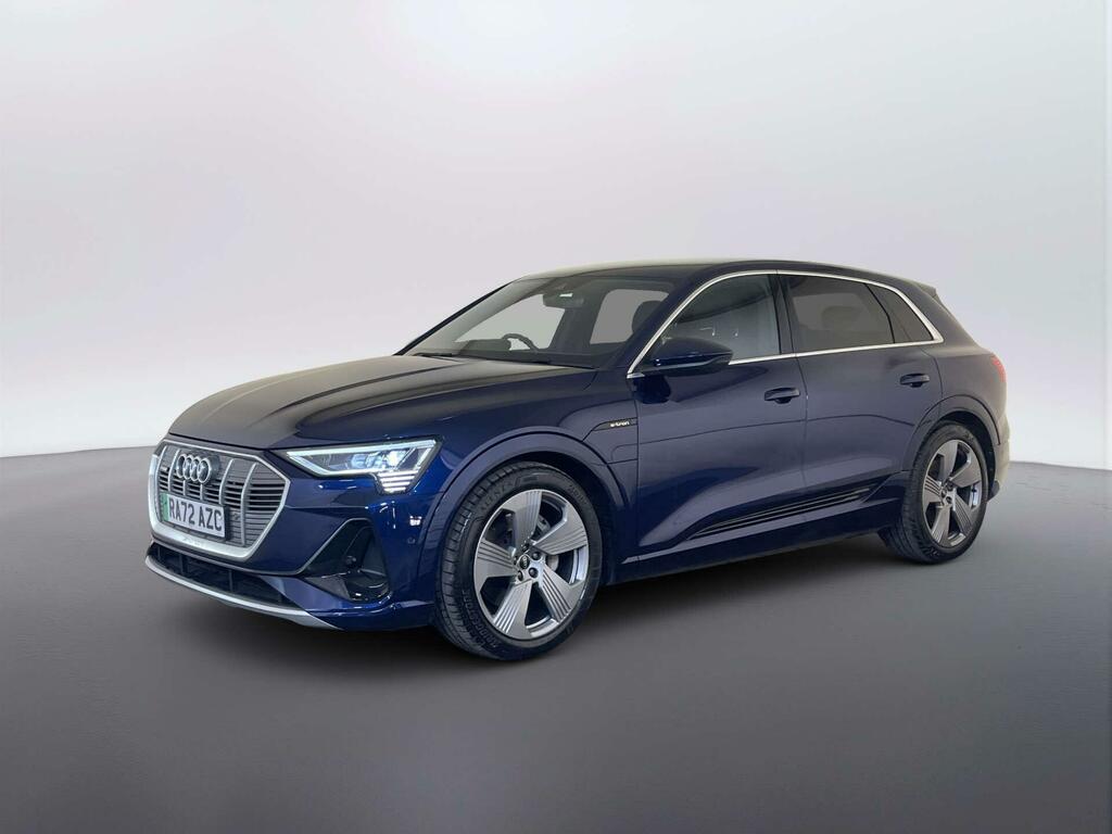 Audi E-tron 50 S Line Suv Quattro 71.2Kwh 1 RA72AZC Blue #4