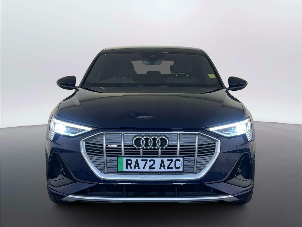 Audi E-tron 50 S Line Suv Quattro 71.2Kwh 1 RA72AZC Blue #3