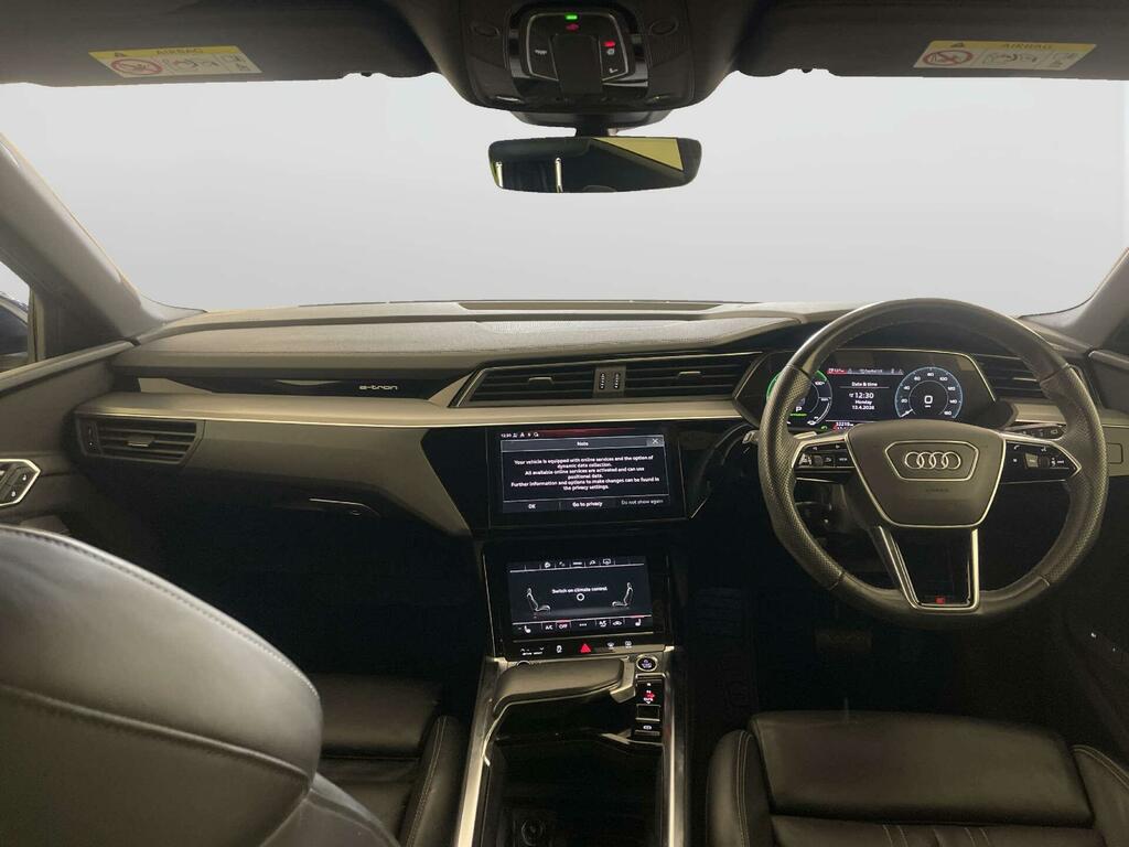 Audi E-tron 50 S Line Suv Quattro 71.2Kwh 1 RA72AZC Blue #2