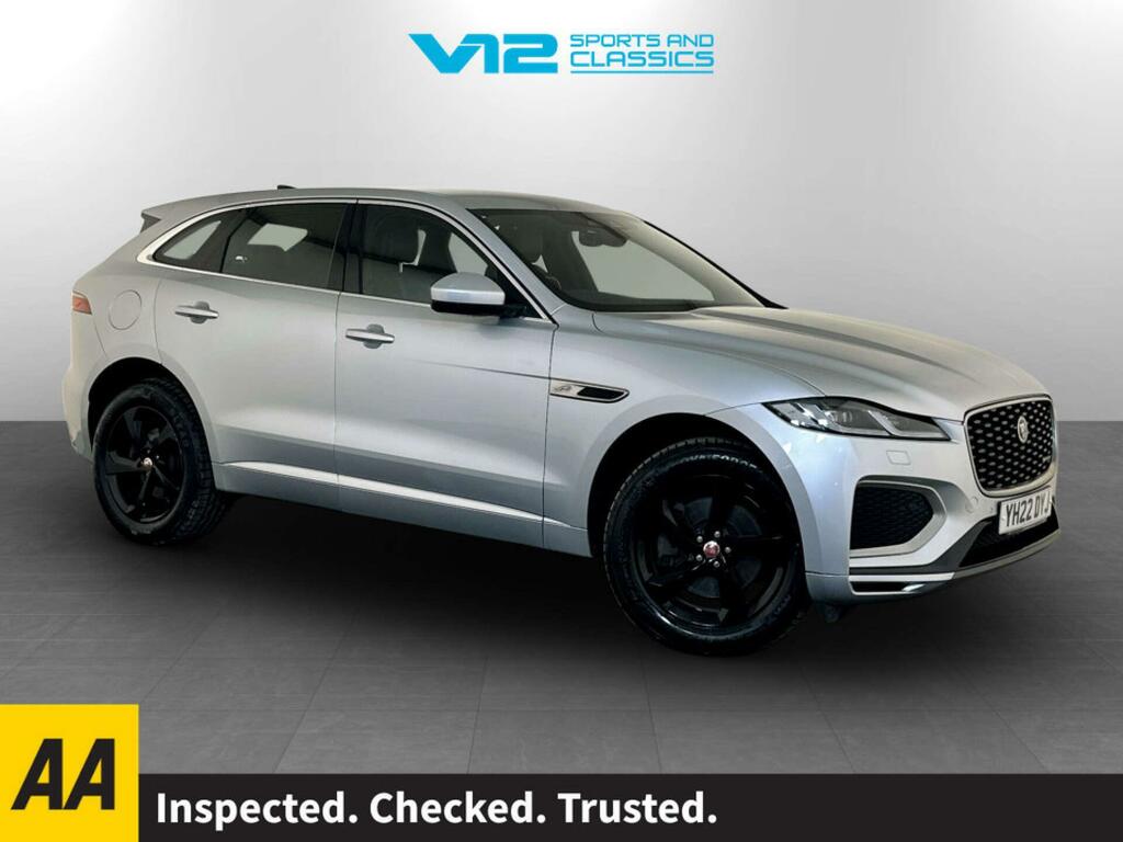 Jaguar F-Pace 2.0 D200 Mhev R-dynamic S Suv Awd Silver