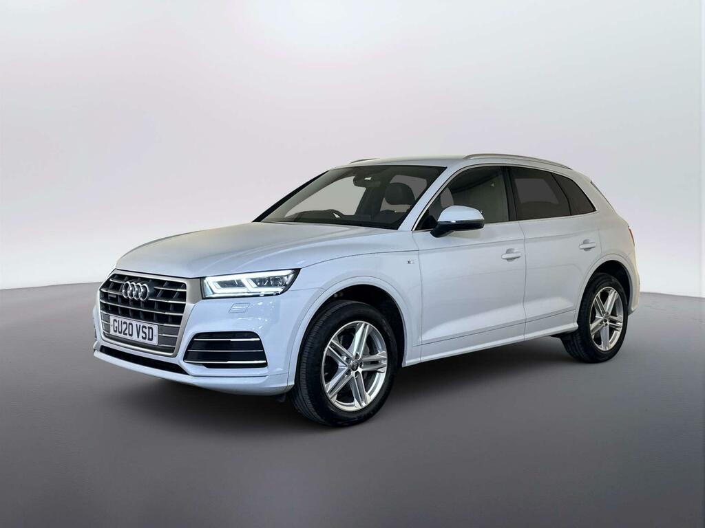 Audi Q5 2.0 Tdi 40 S Line Suv S Tronic Quattro GU20VSD White #4