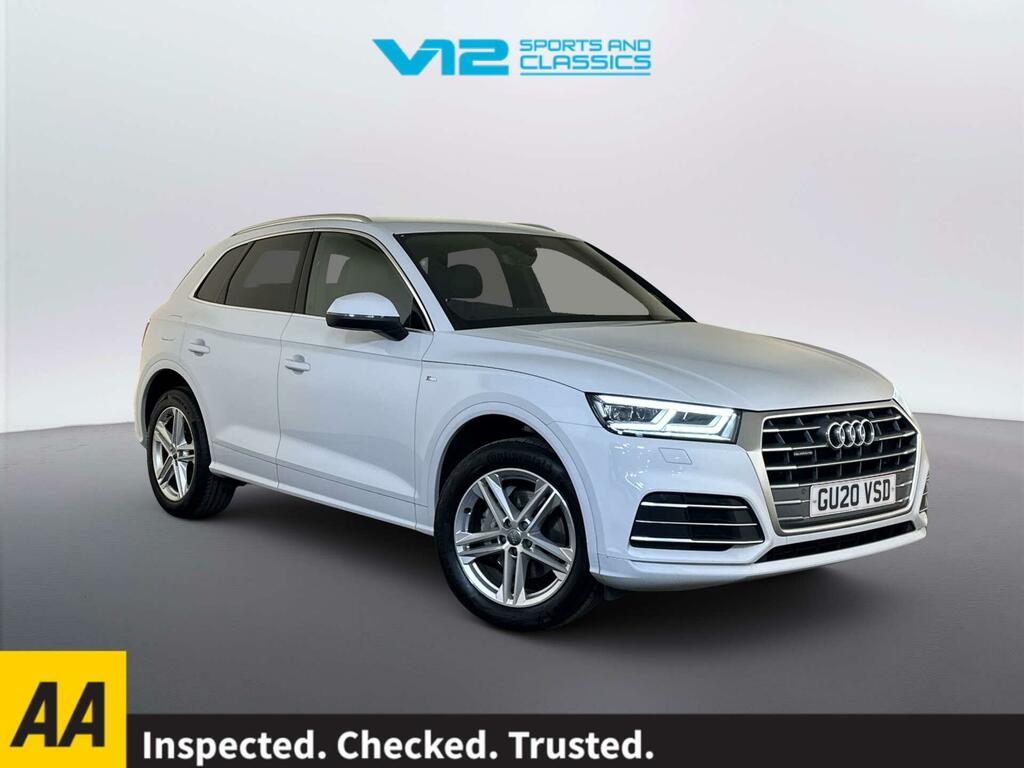 Audi Q5 2.0 Tdi 40 S Line Suv S Tronic Quattro White