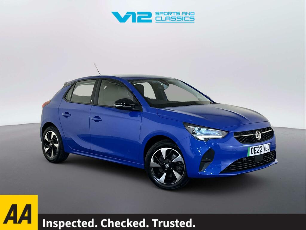 Vauxhall Corsa-e 50Kwh Se Nav Hatchback 7.4Kw Ch Blue