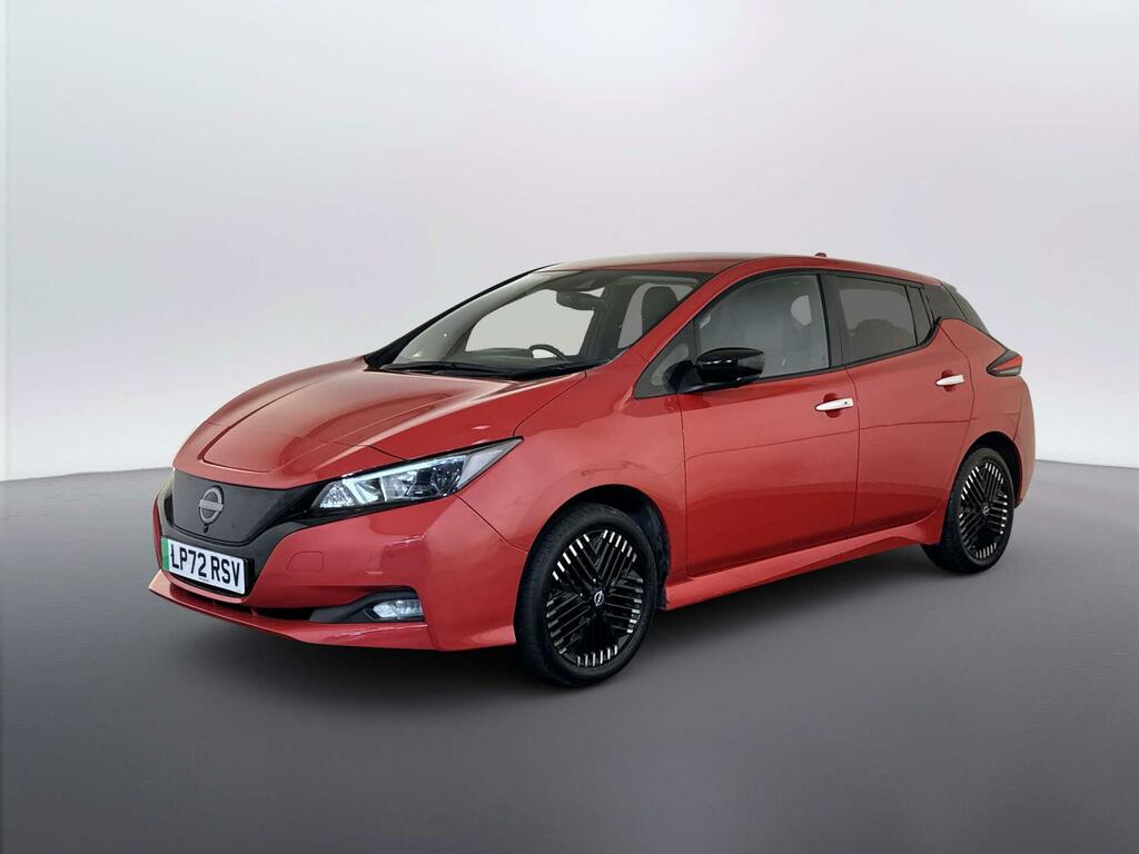 Nissan Leaf 59Kwh E N-connecta Hatchback 2 LP72RSV Red #4