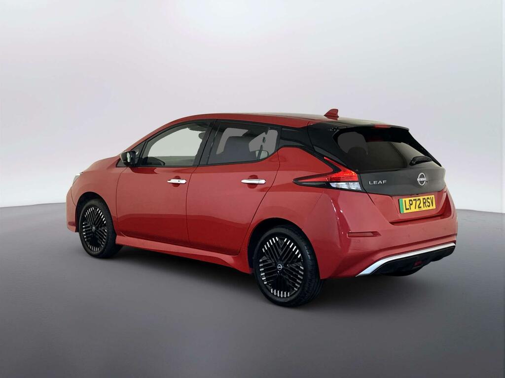 Nissan Leaf 59Kwh E N-connecta Hatchback 2 LP72RSV Red #6