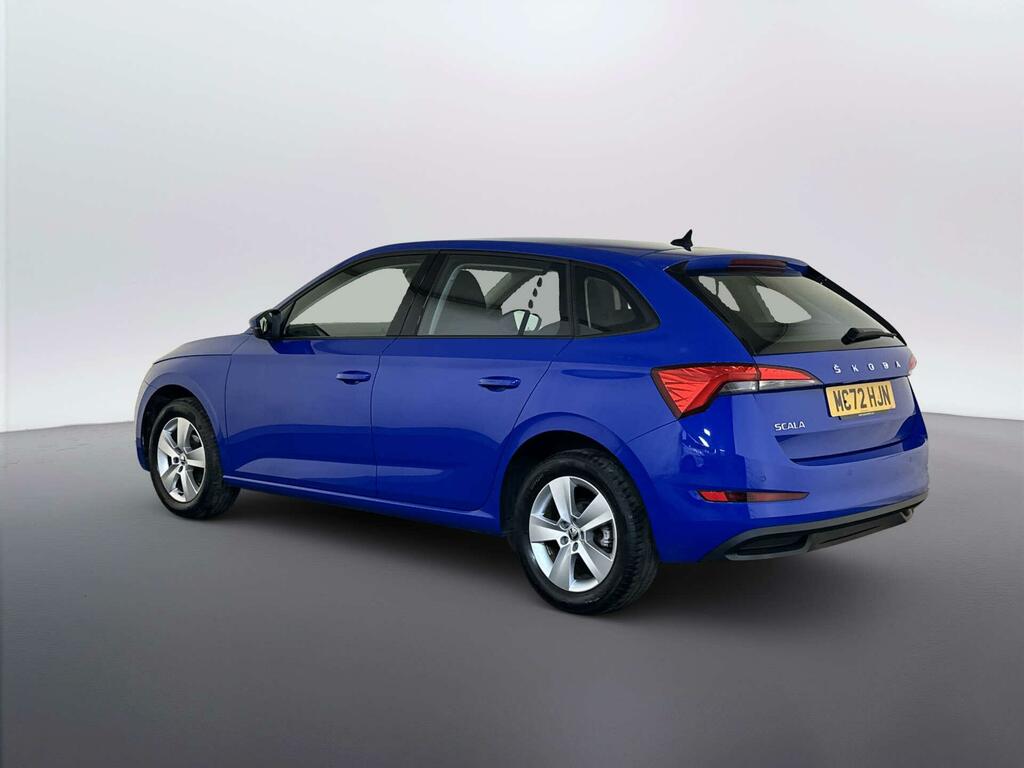 Skoda Scala 1.0 Tsi Se Hatchback Euro 6 Ss MC72HJN Blue #6