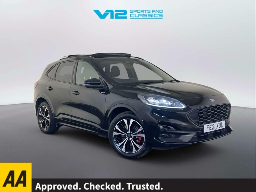 Ford Kuga 2.5 Ecoboost Duratec 14.4Kwh St-line X Suv Pet Black