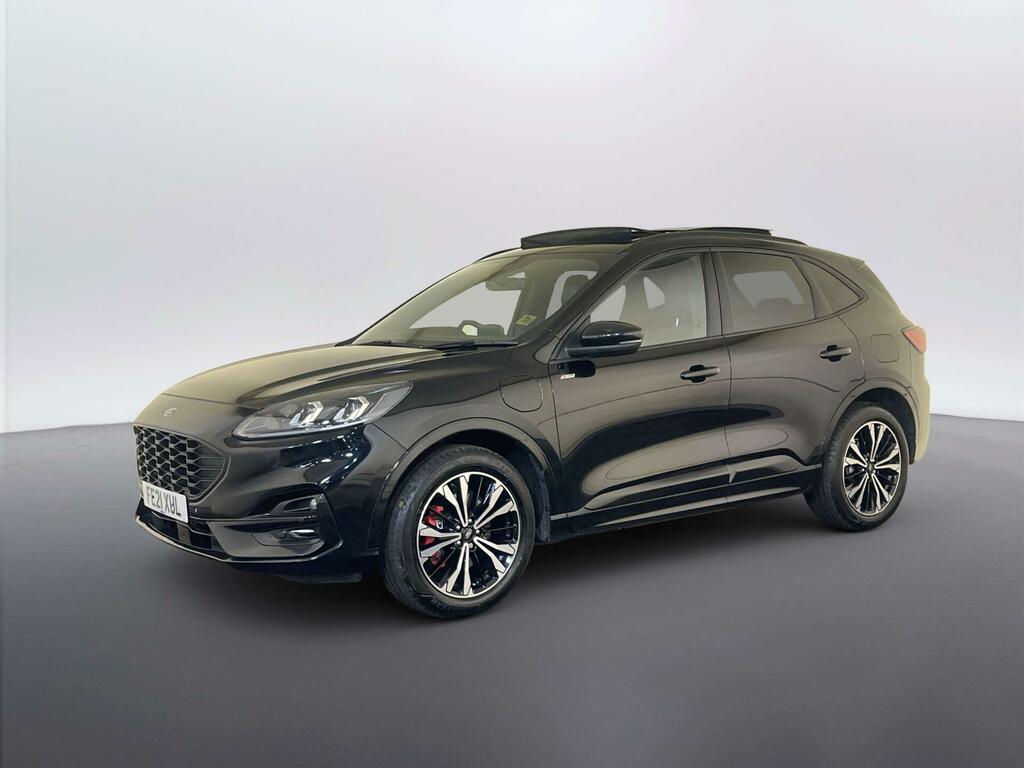 Ford Kuga 2.5 Ecoboost Duratec 14.4Kwh St-line X Suv Pet FE21XUL Black #4