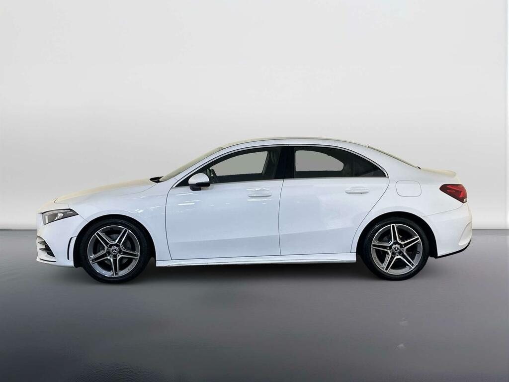 Mercedes-Benz A Class 1.5 A180d Amg Line Saloon 7G-dct Euro 6 NX69LBG White #5