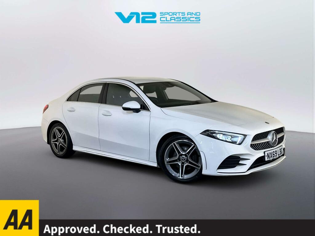 Mercedes-Benz A Class 1.5 A180d Amg Line Saloon 7G-dct Euro 6 White