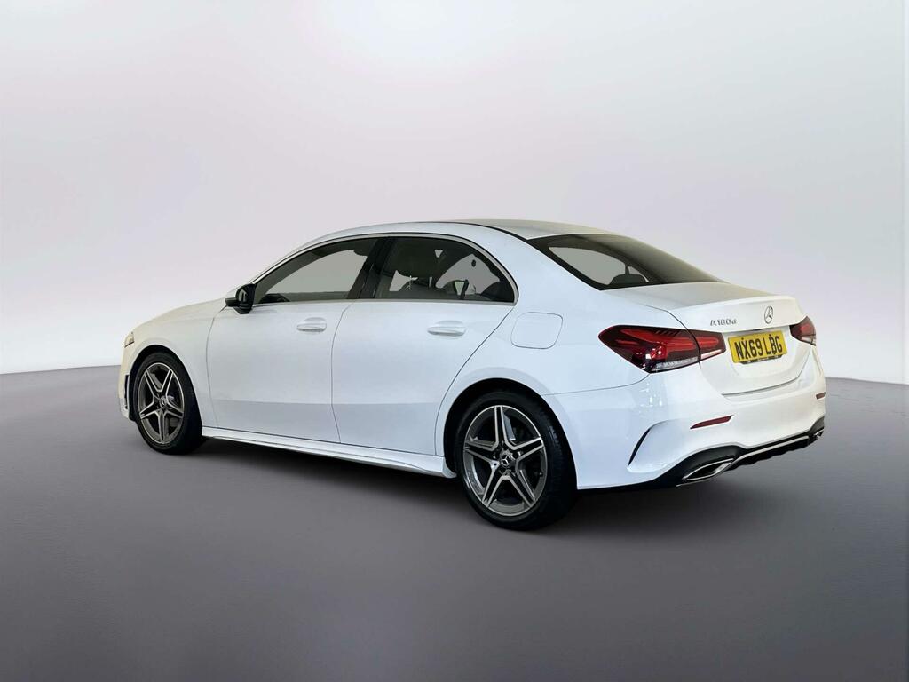 Mercedes-Benz A Class 1.5 A180d Amg Line Saloon 7G-dct Euro 6 NX69LBG White #6