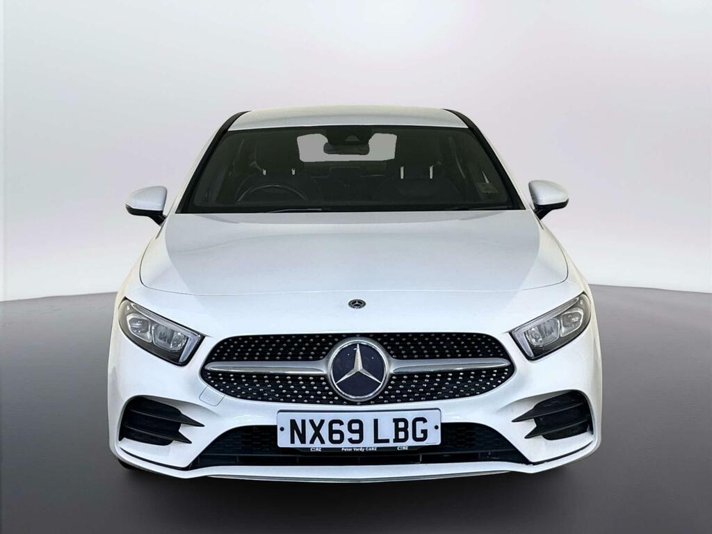 Mercedes-Benz A Class 1.5 A180d Amg Line Saloon 7G-dct Euro 6 NX69LBG White #3