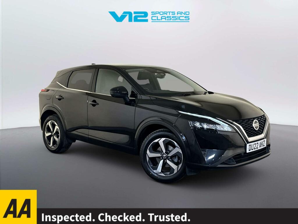 Nissan Qashqai 1.3 Dig-t Mhev N-connecta Suv Hybrid Ma Black