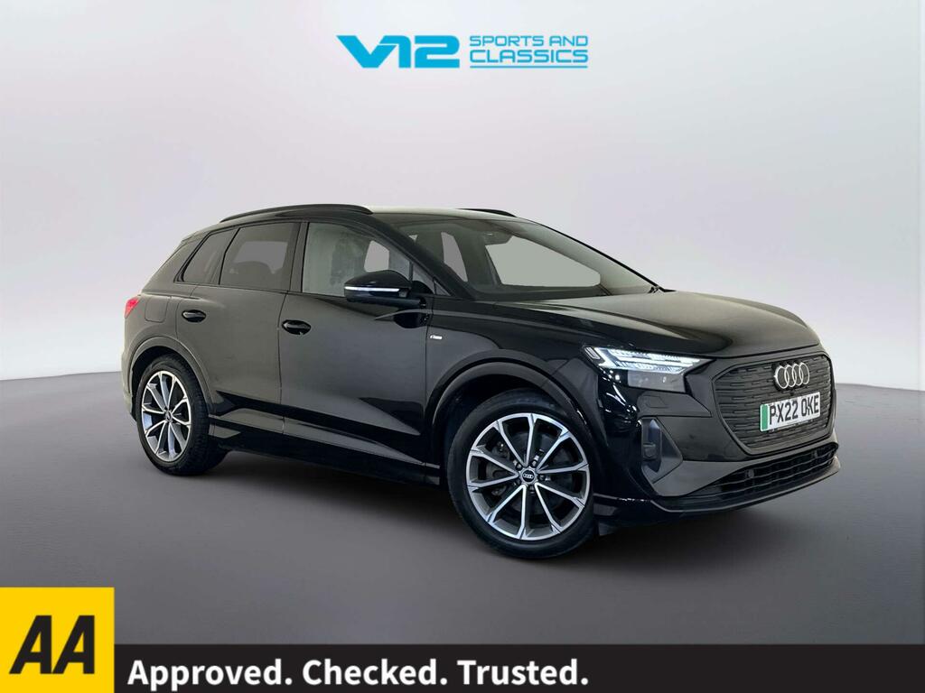 Audi Q4 E Tron 40 Edition 1 Suv 82Kwh 204 Ps Black