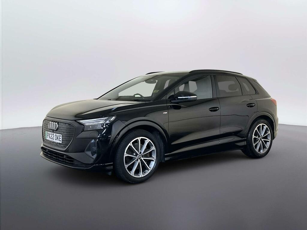 Audi Q4 E Tron 40 Edition 1 Suv 82Kwh 204 Ps PX22OKE Black #4