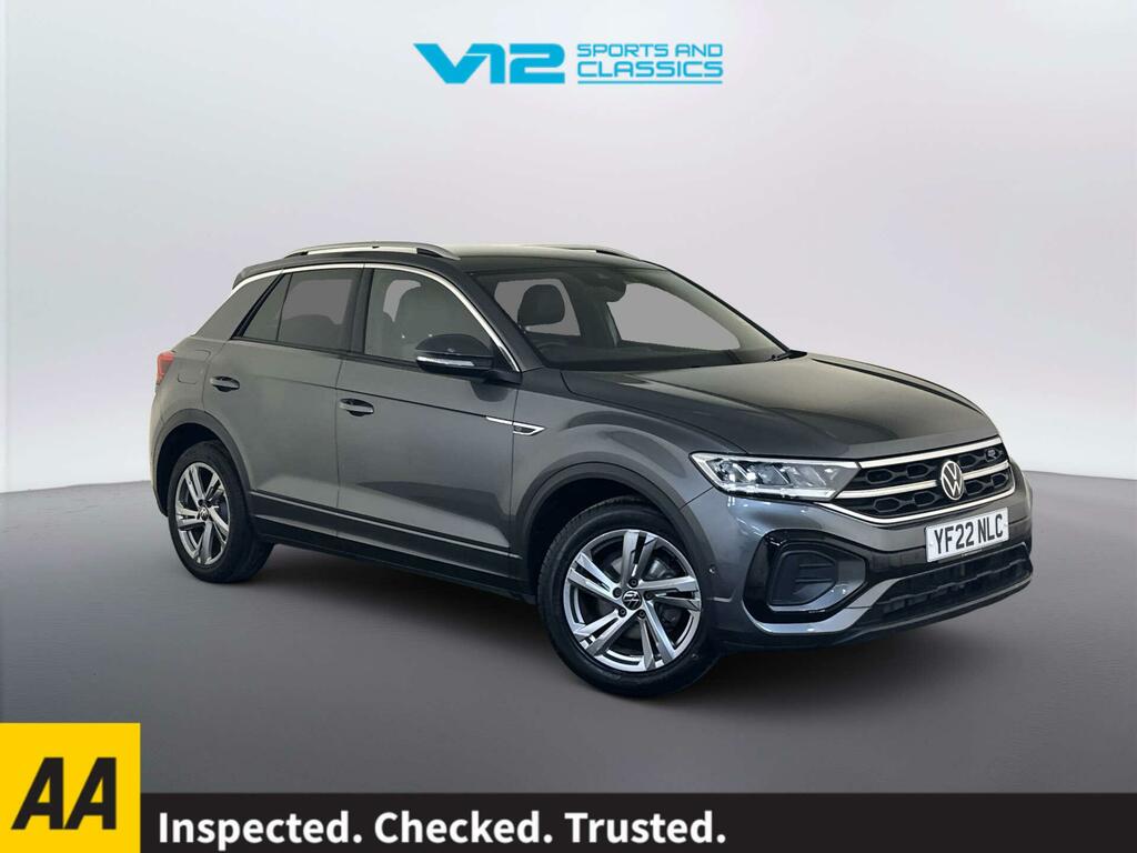Volkswagen T-Roc 1.5 Tsi R-line Suv Euro 6 Ss Grey