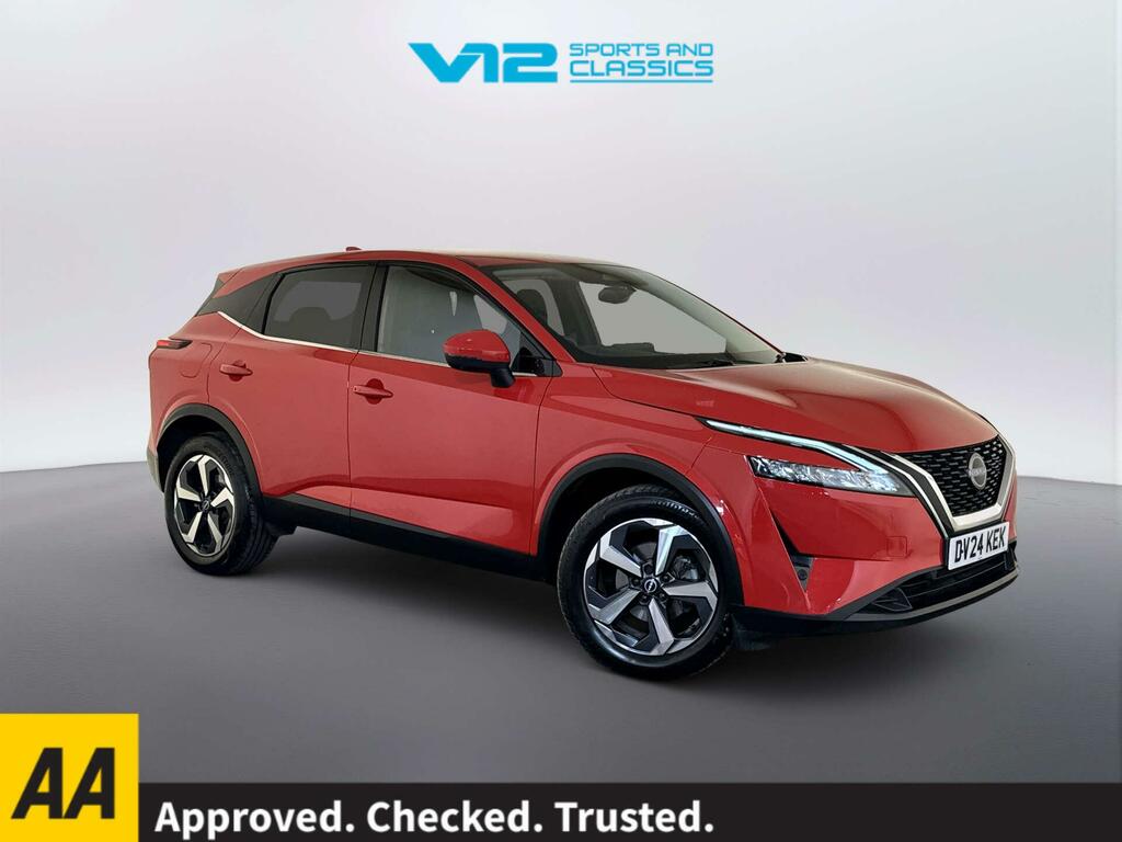 Nissan Qashqai 1.3 Dig-t Mhev N-connecta Suv Hybrid Xt Red