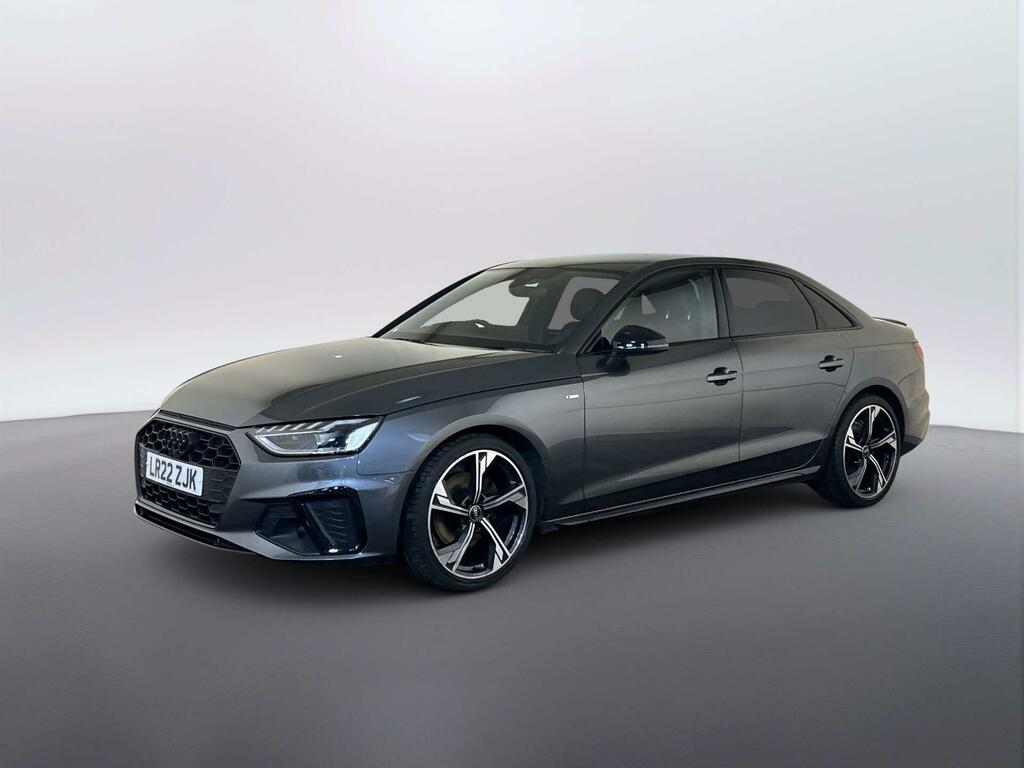 Audi A4 2.0 Tfsi 35 Black Edition Saloon S Tron LR22ZJK Grey #4