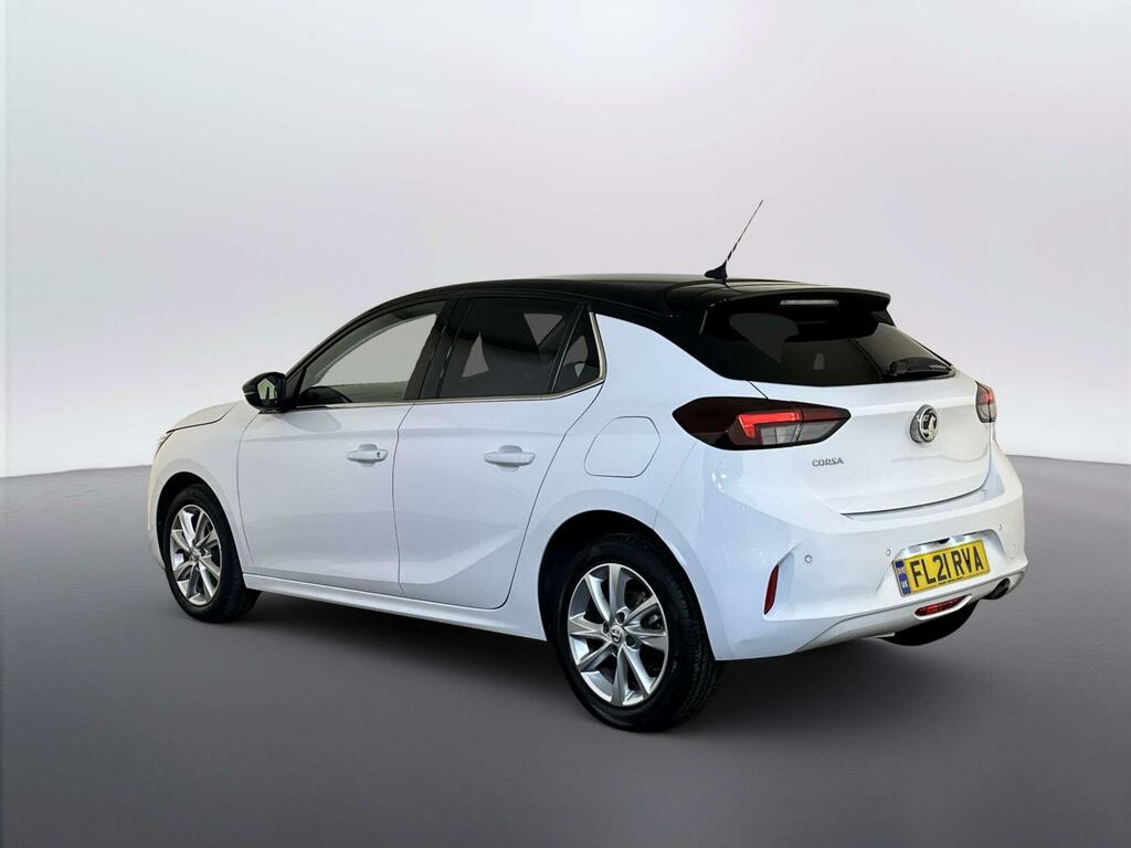 Vauxhall Corsa 1.2 Turbo Elite Nav Hatchback Eu FL21RVA White #6