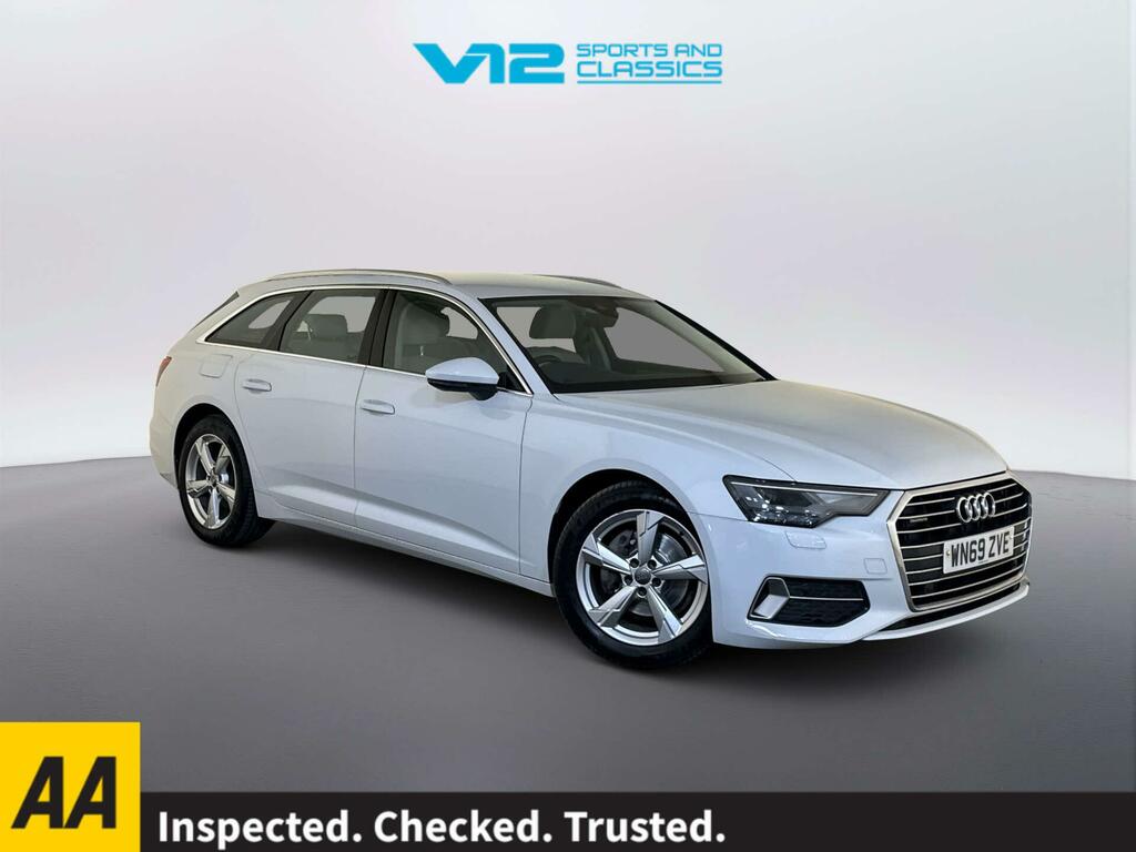 Audi A6 Avant 2.0 Tdi 40 Sport Estate S Tronic Quattr White