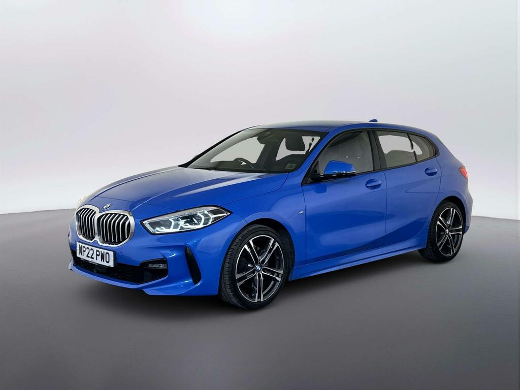 BMW 1 Series 1.5 118I M Sport Lcp Hatchback WP22PWO Blue #4