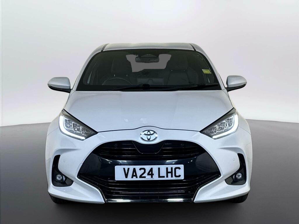 Toyota Yaris 1.5 Vvt-h Excel Hatchback Hybrid E-cvt VA24LHC White #3
