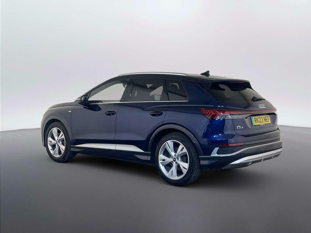 Audi Q4 E Tron 50 S Line Suv Quattro 82Kwh 299 RK23NEF Blue #6