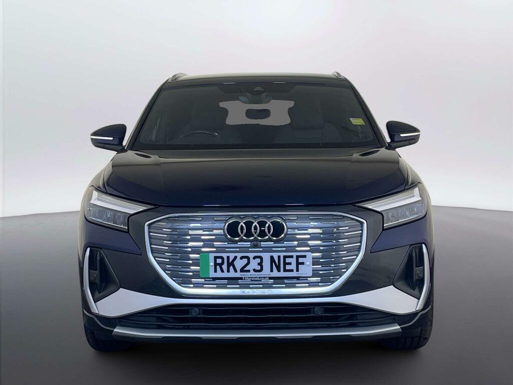 Audi Q4 E Tron 50 S Line Suv Quattro 82Kwh 299 RK23NEF Blue #3