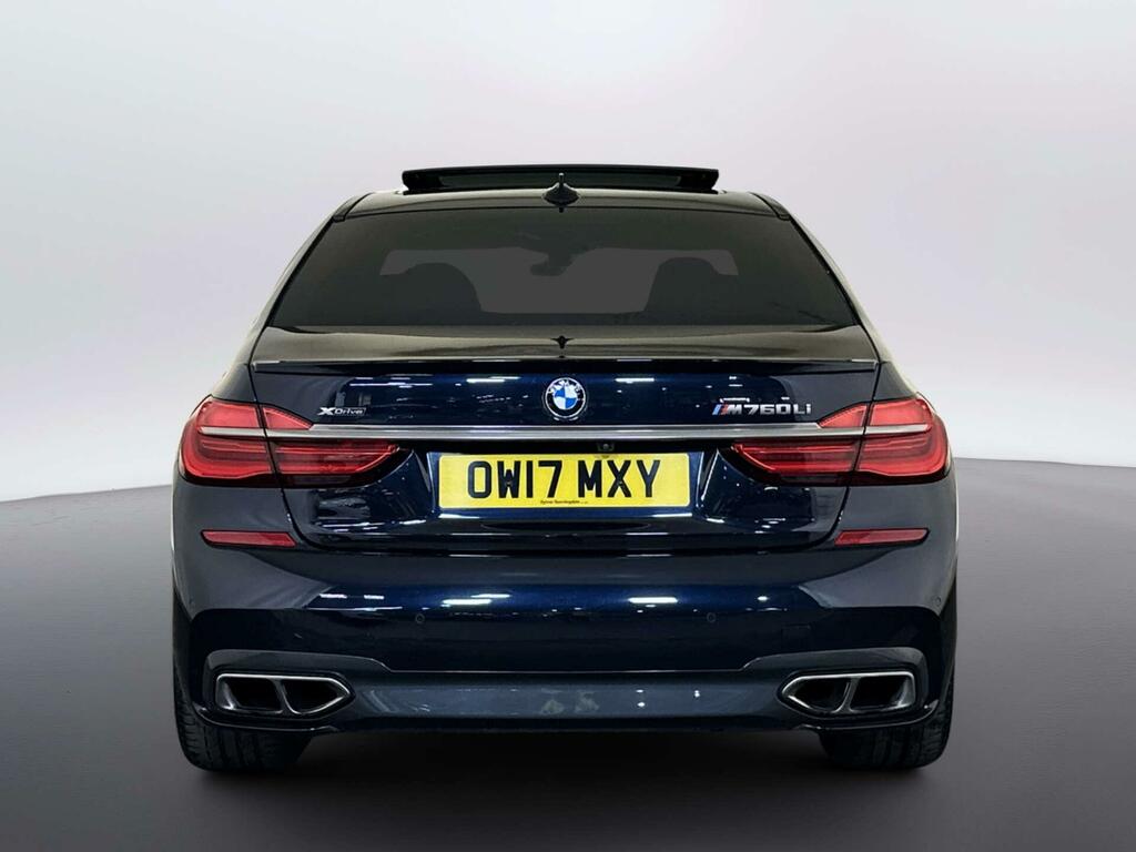 BMW 7 Series 6.6 M760l V12 Saloon Xdrive Euro 6 Black #6