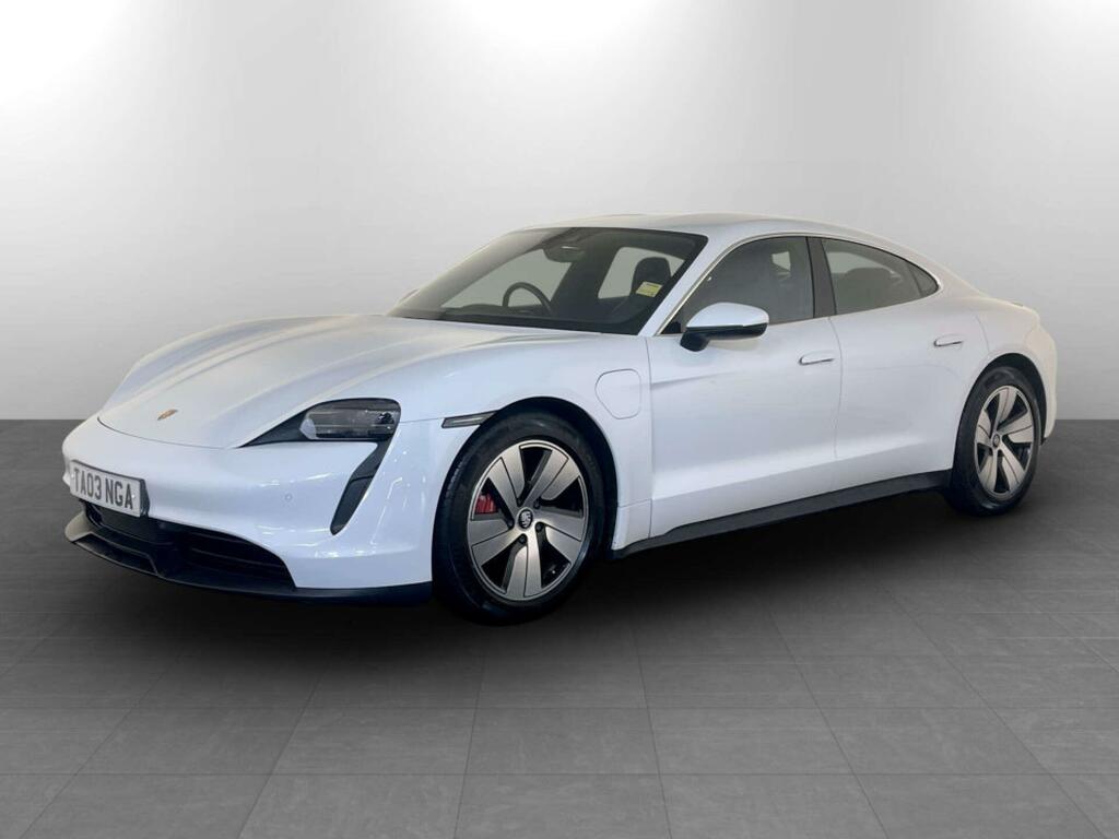 Porsche Taycan Performance Plus 93.4Kwh 4S Saloon Au TA03NGA White #4