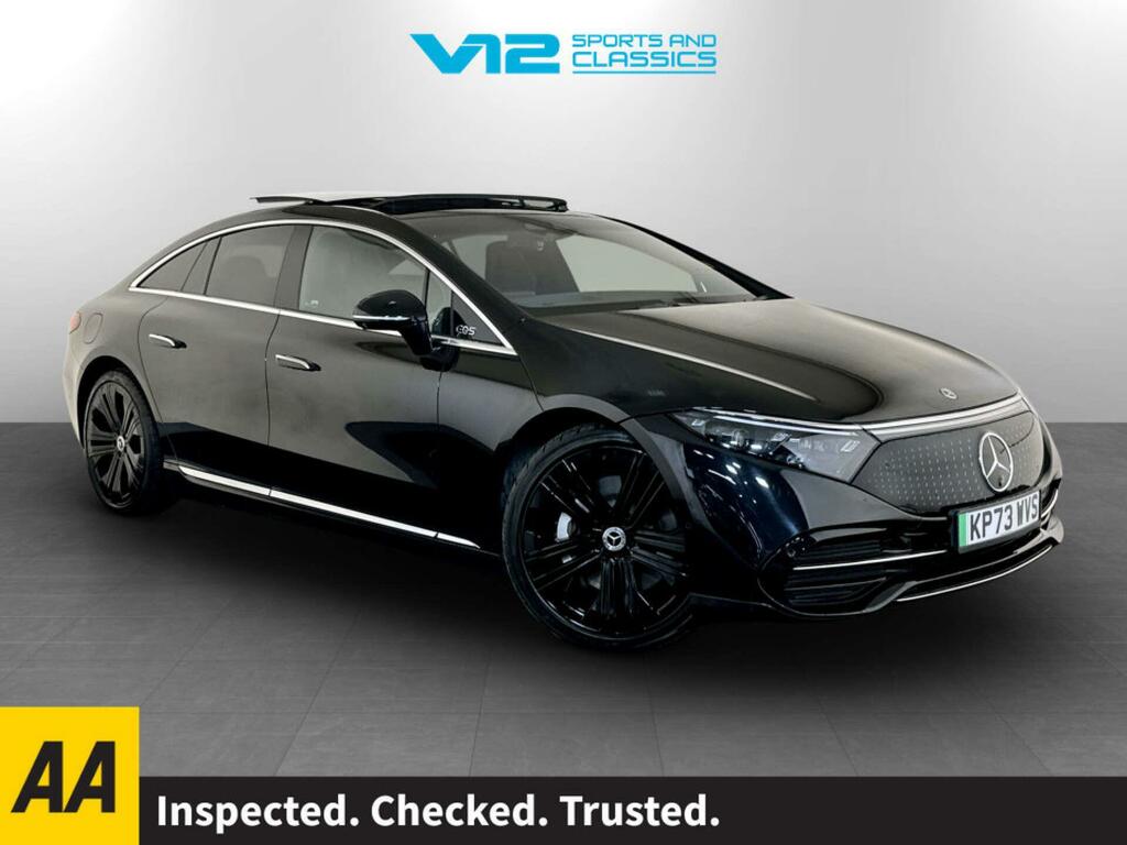 Mercedes-Benz EQS Eqs 450 108.4Kwh Exclusive Luxury Saloon Elec Black
