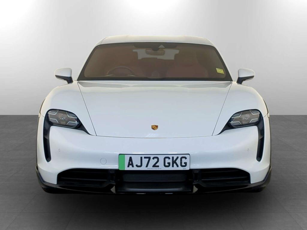 Porsche Taycan Performance Plus 93.4Kwh Turbo Cross Turismo AJ72GKG White #3