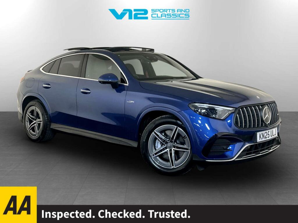 Mercedes-Benz GLC Class 2.0 Glc43h Mhev Amg Premium Plus Coupe G-tronic Blue