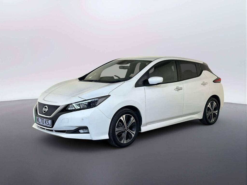 Nissan Leaf 40Kwh N-connecta Hatchback 150 NL70KSJ White #4