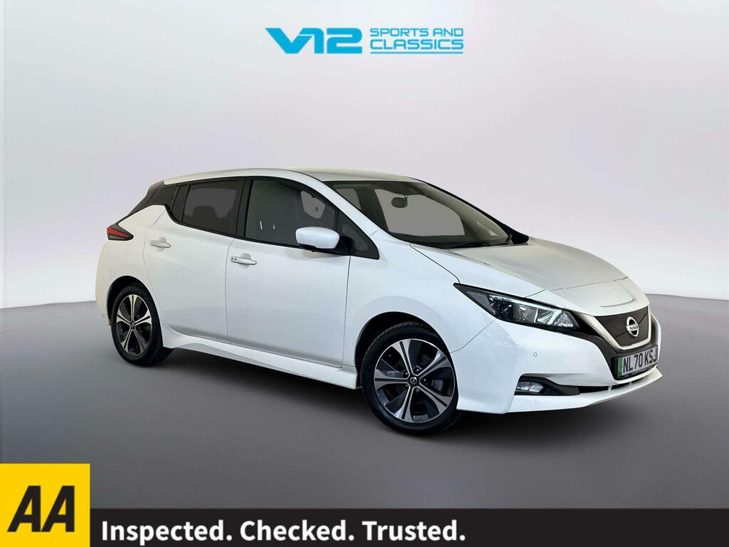 Nissan Leaf 40Kwh N-connecta Hatchback 150 White