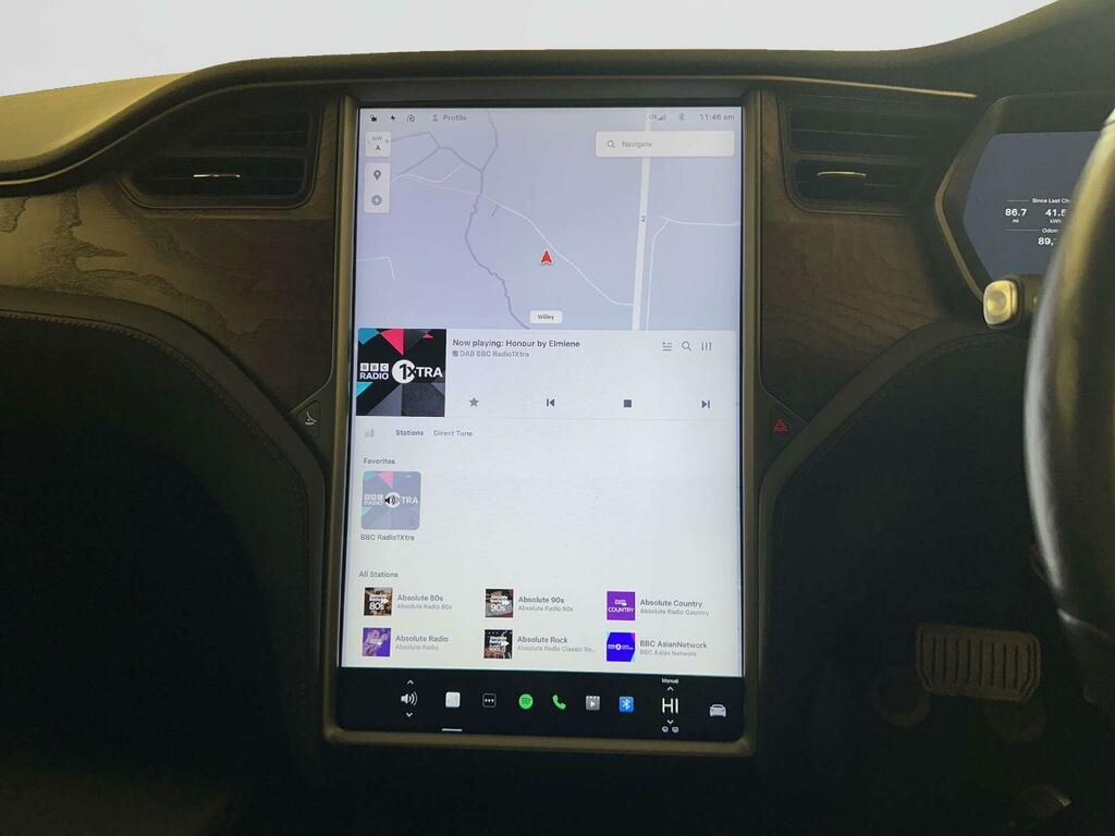 Tesla Model S Dual Motor Long Range Plus Hatchback Electri Grey #17