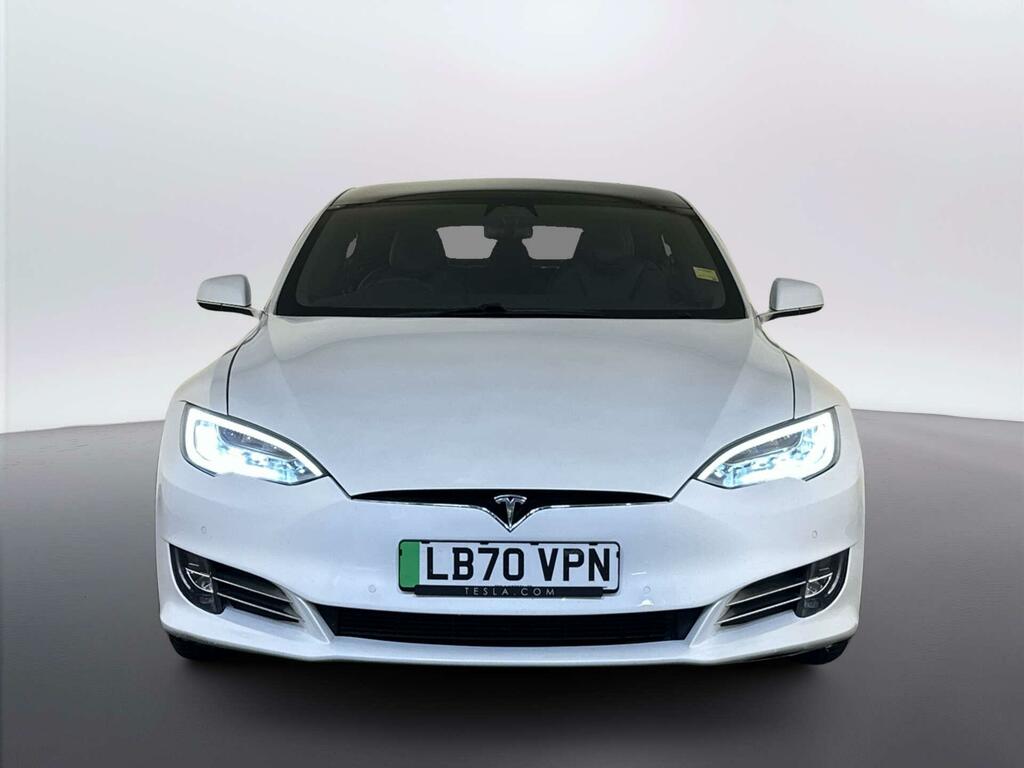 Tesla Model S Dual Motor Long Range Hatchback Aut White #3