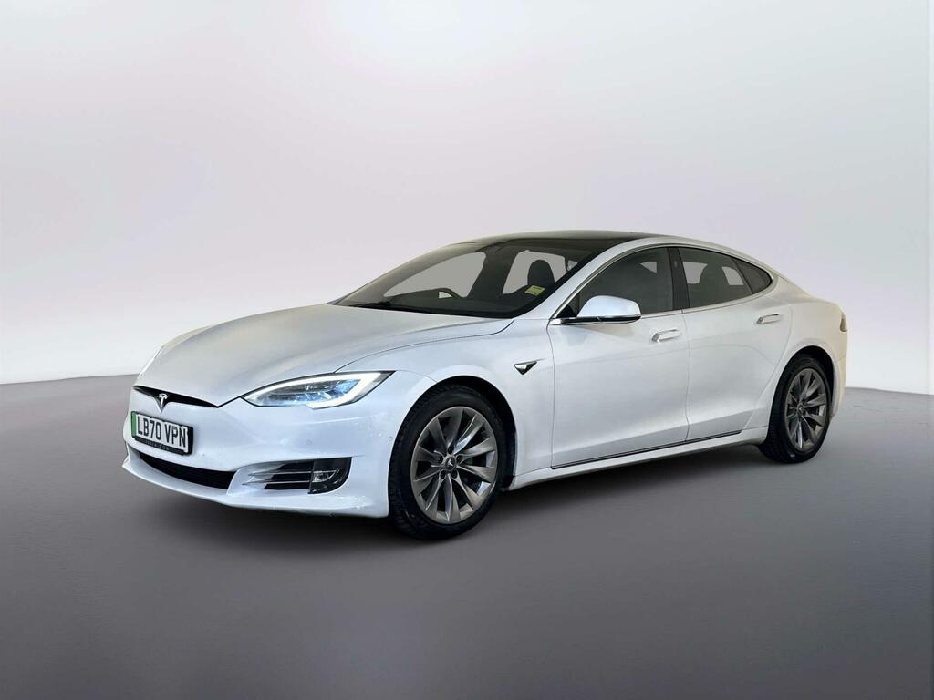 Tesla Model S Dual Motor Long Range Hatchback Aut White #4