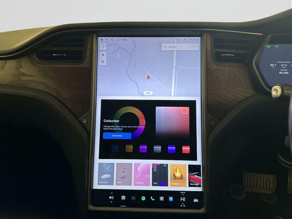Tesla Model S Dual Motor Long Range Plus Hatchback Electri Grey #20