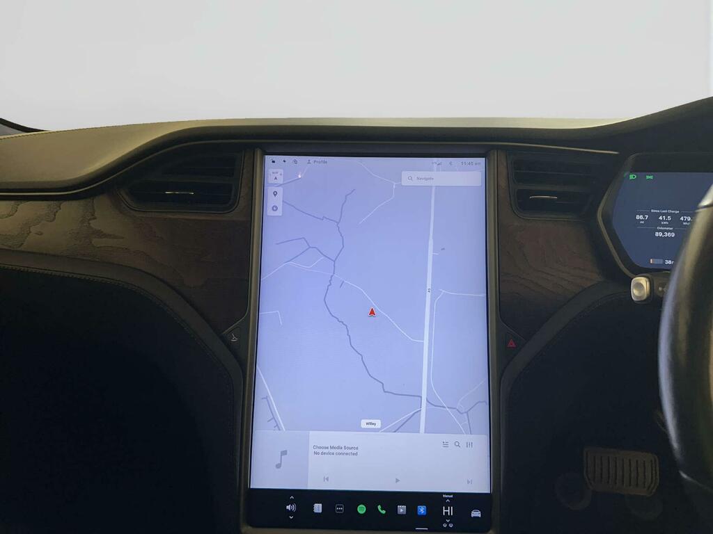 Tesla Model S Dual Motor Long Range Plus Hatchback Electri Grey #16