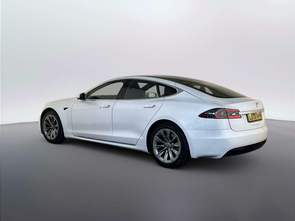Tesla Model S Dual Motor Long Range Hatchback Aut White #6