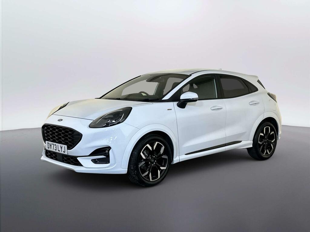 Ford Puma 1.0T Ecoboost Mhev St-line X Suv Hybrid DV73LYJ White #4