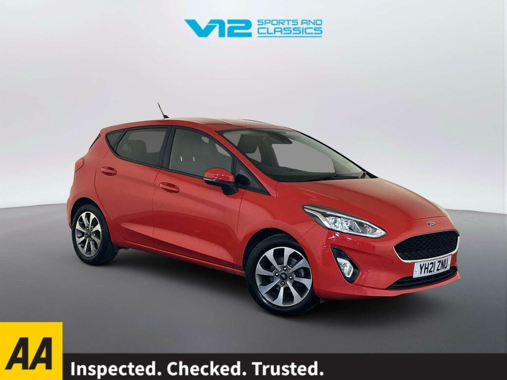 Ford Fiesta 1.0T Ecoboost Trend Hatchback Eu Red