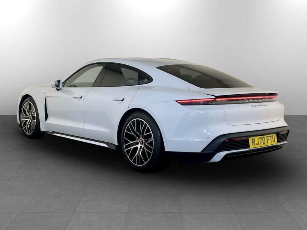 Porsche Taycan Performance Plus 93.4Kwh Turbo 4Wd RJ70FTU White #6