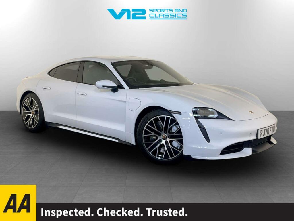 Porsche Taycan Performance Plus 93.4Kwh Turbo 4Wd White